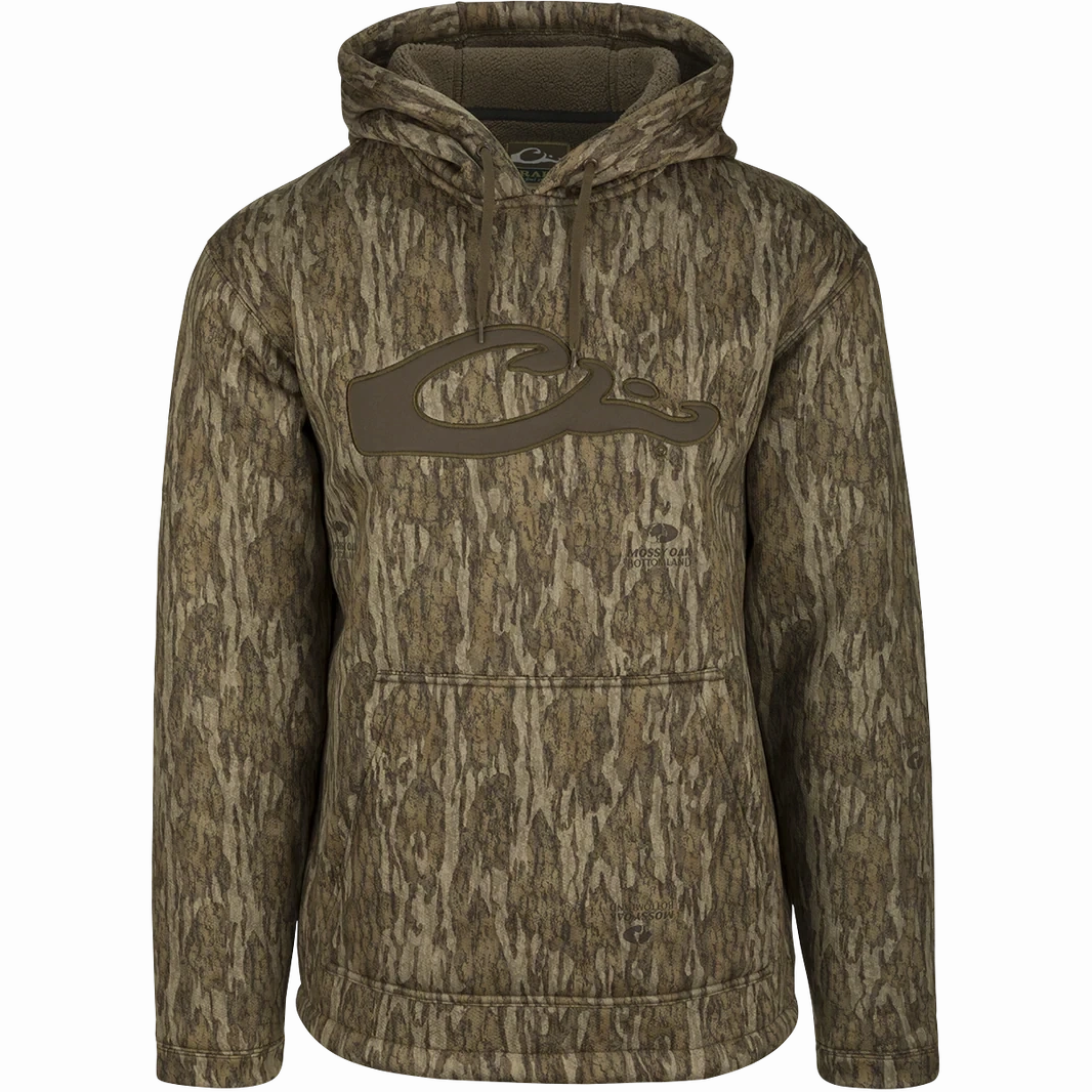 Ultra Soft Handfeel Sleek Finish Drake LST Silencer Fleece-Lined Hoodie