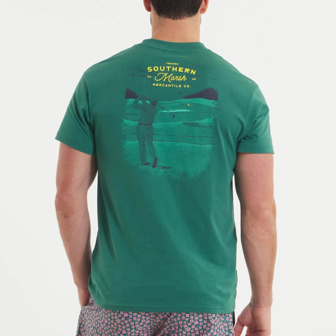 Anti-bacterial Eco Friendly Production Southern Marsh Pin High Tee