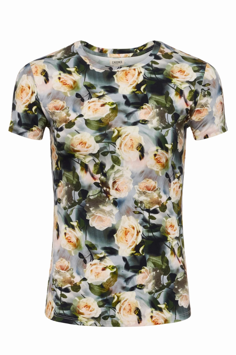 Essential Fit Classic Crew Neck Ressi Fitted Tee