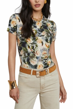 Sport Flex WrinkleResistant Texture Ressi Fitted Tee