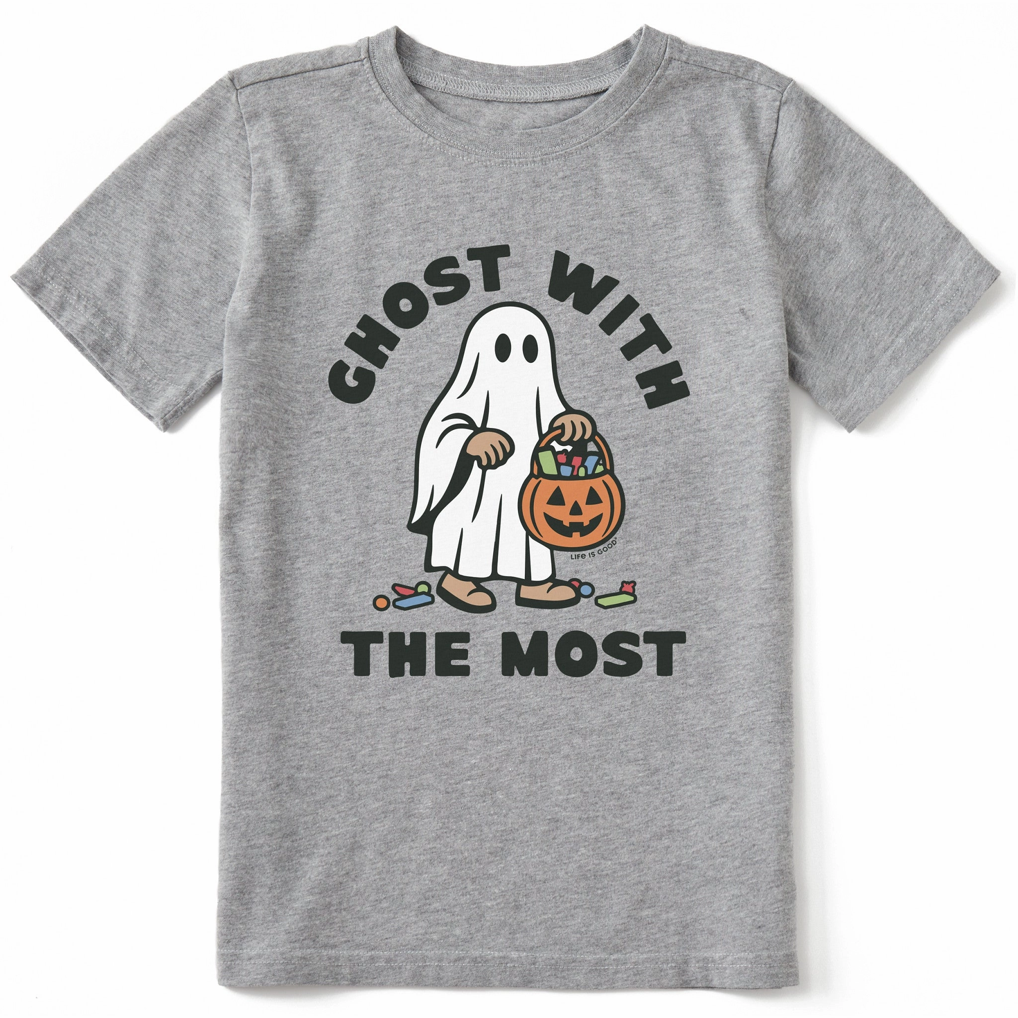 Kids Ghost with the Most Short Sleeve Crusher Tee Timeless casual wear Soft and durable