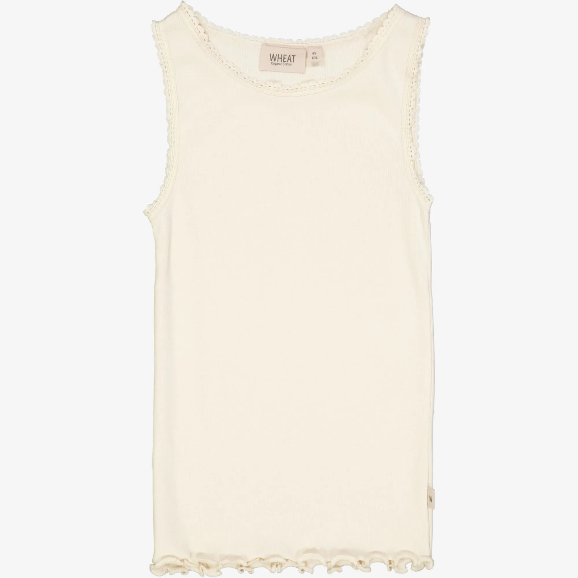 Rib Top - eggshell Comfort and Fit