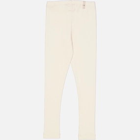 Rib Leggings - eggshell Modern Stretch Flexible Compression