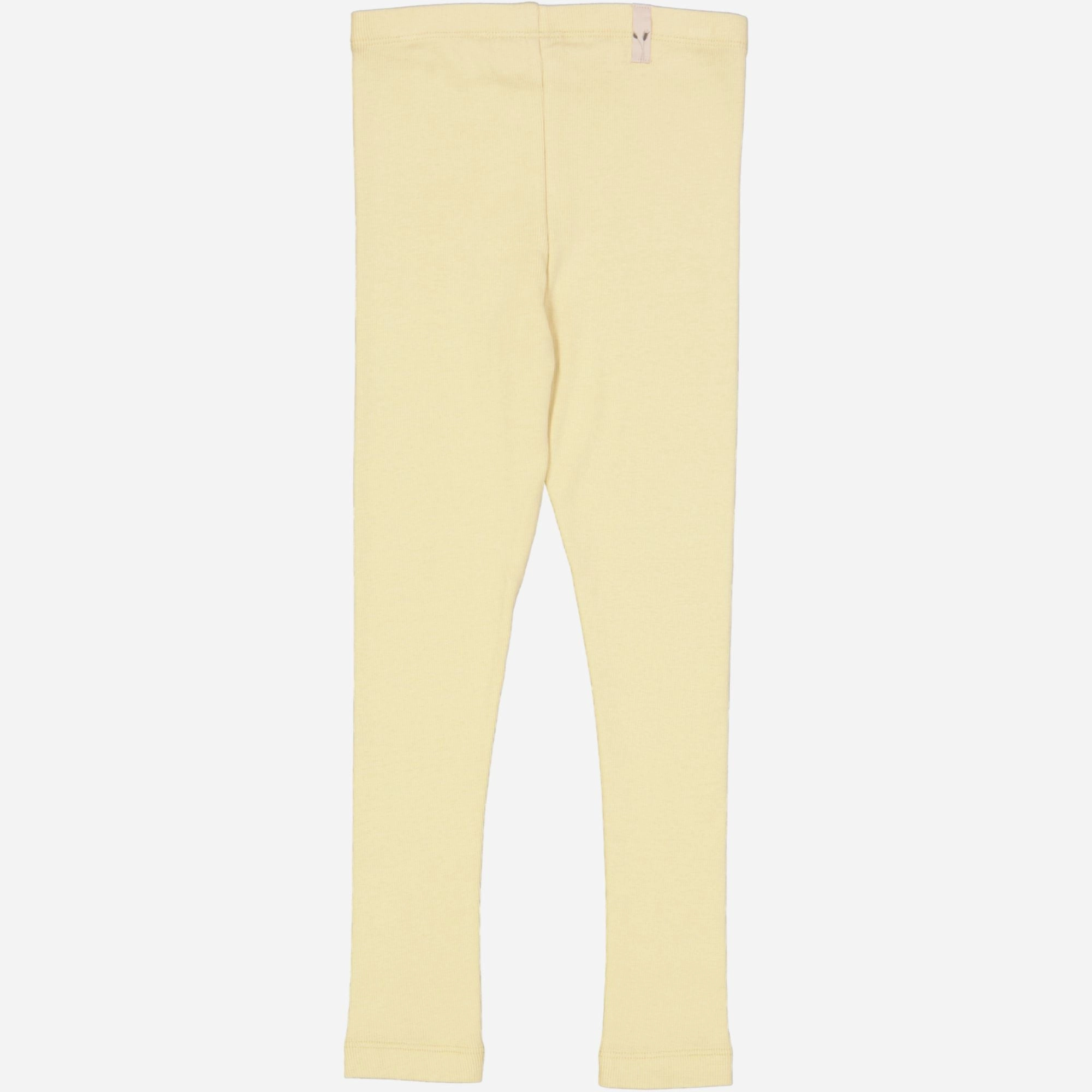 Rib Leggings - yellow dream Seam Free
