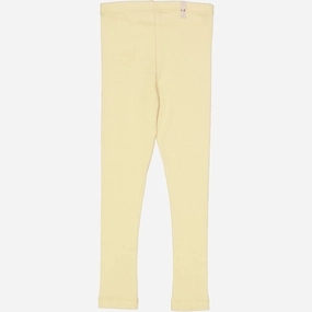 Rib Leggings - yellow dream Trendy Comfort Wear Support Fit