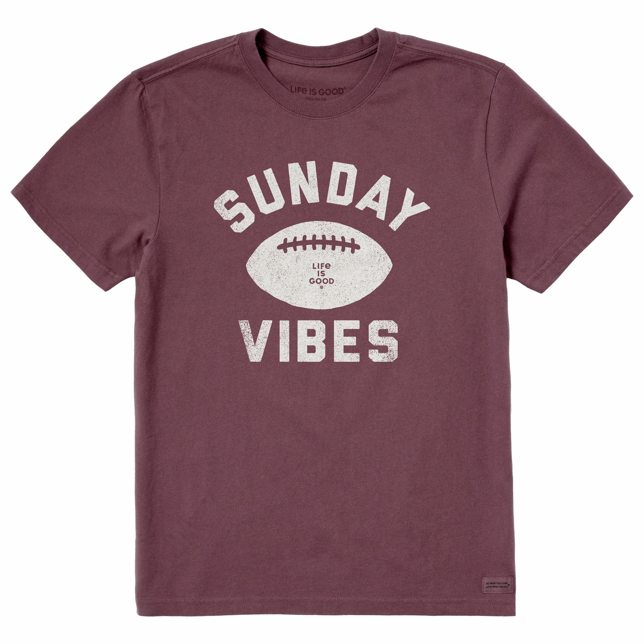 Men's Sunday Vibes Short Sleeve Crusher Tee Unisex