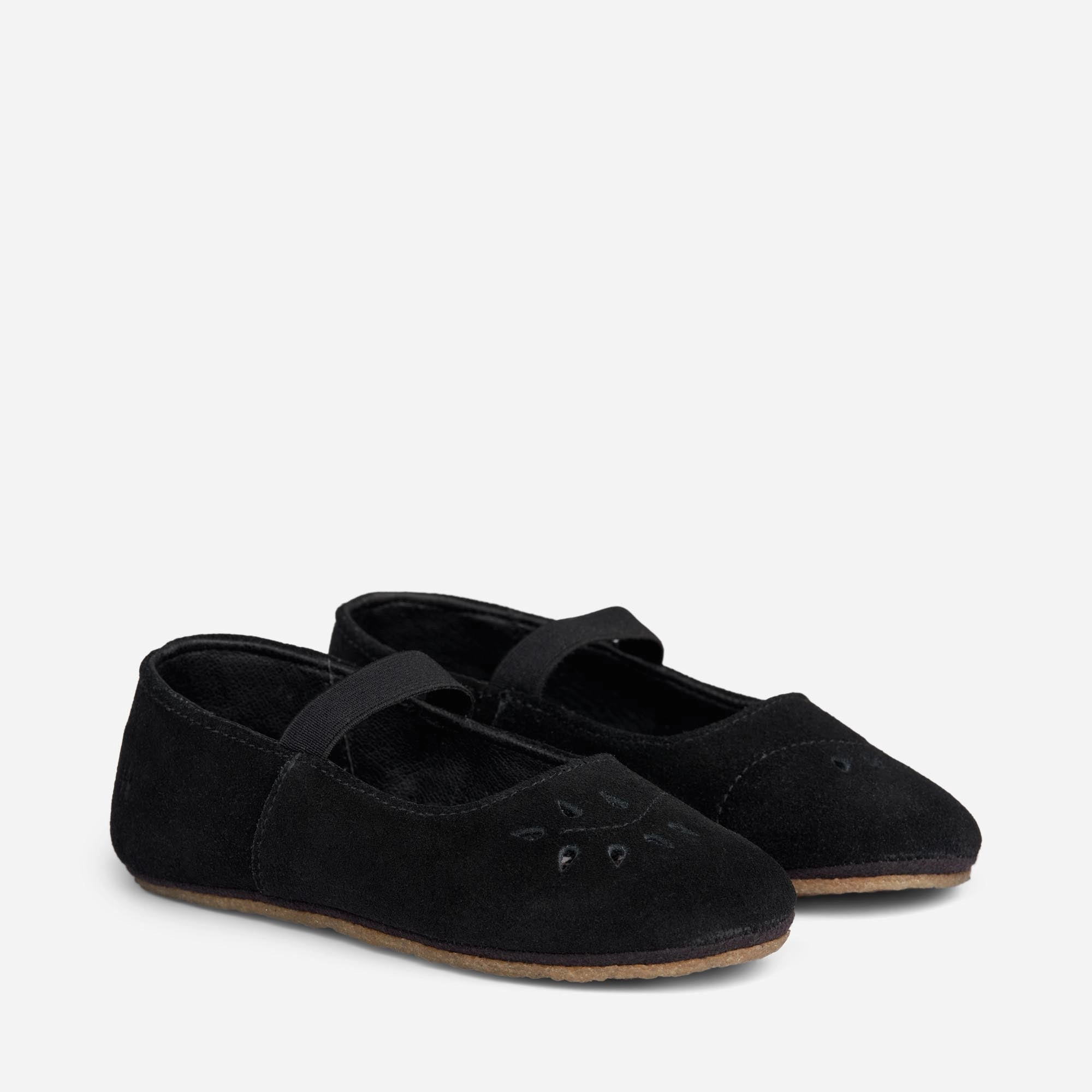 Trendy Comfort Rosen Ballerina - black