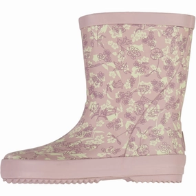 Trendy Footwear Rubber Boot Alpha print - rose flowers