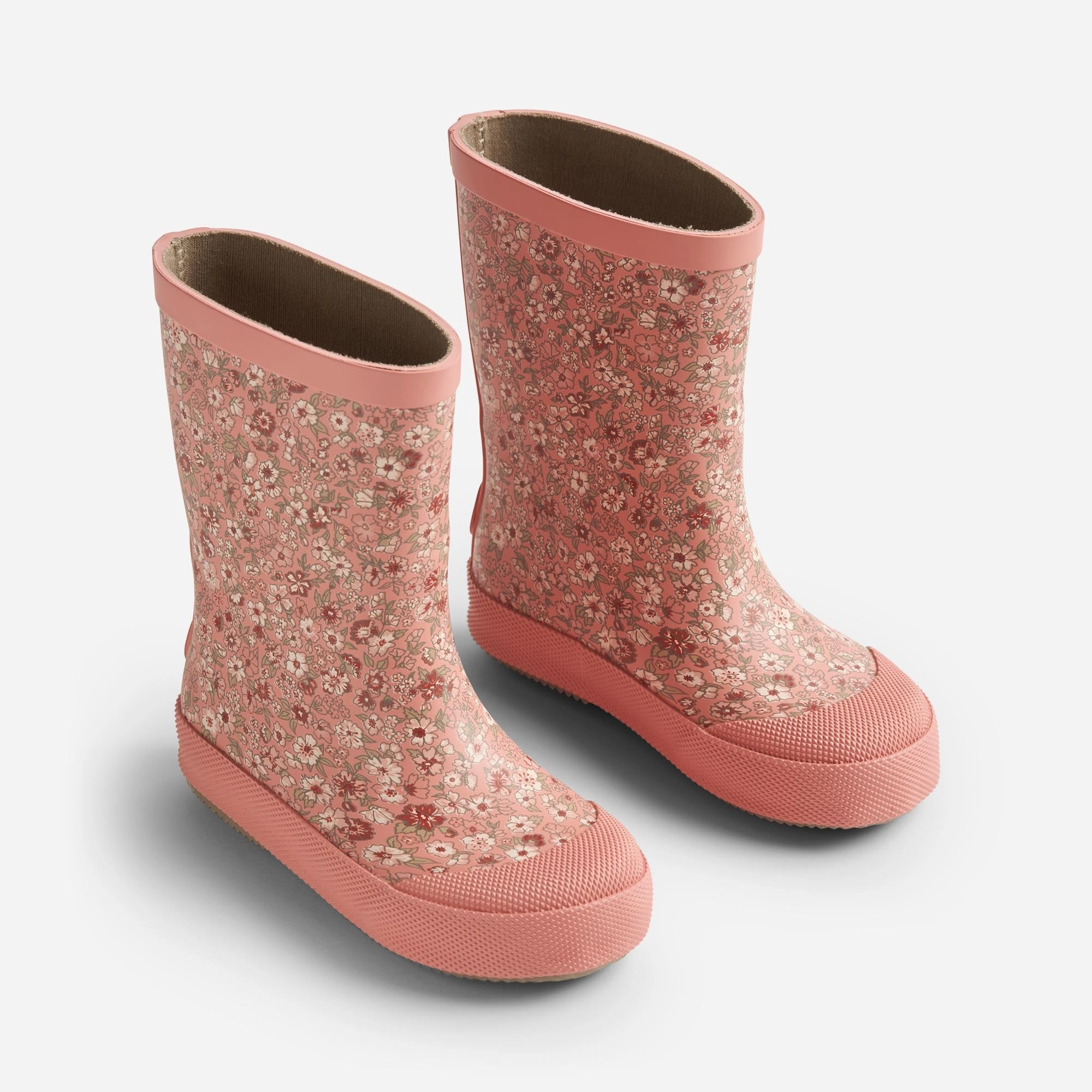 Urban Fit Rubber Boot Print Muddy - rosette flowers