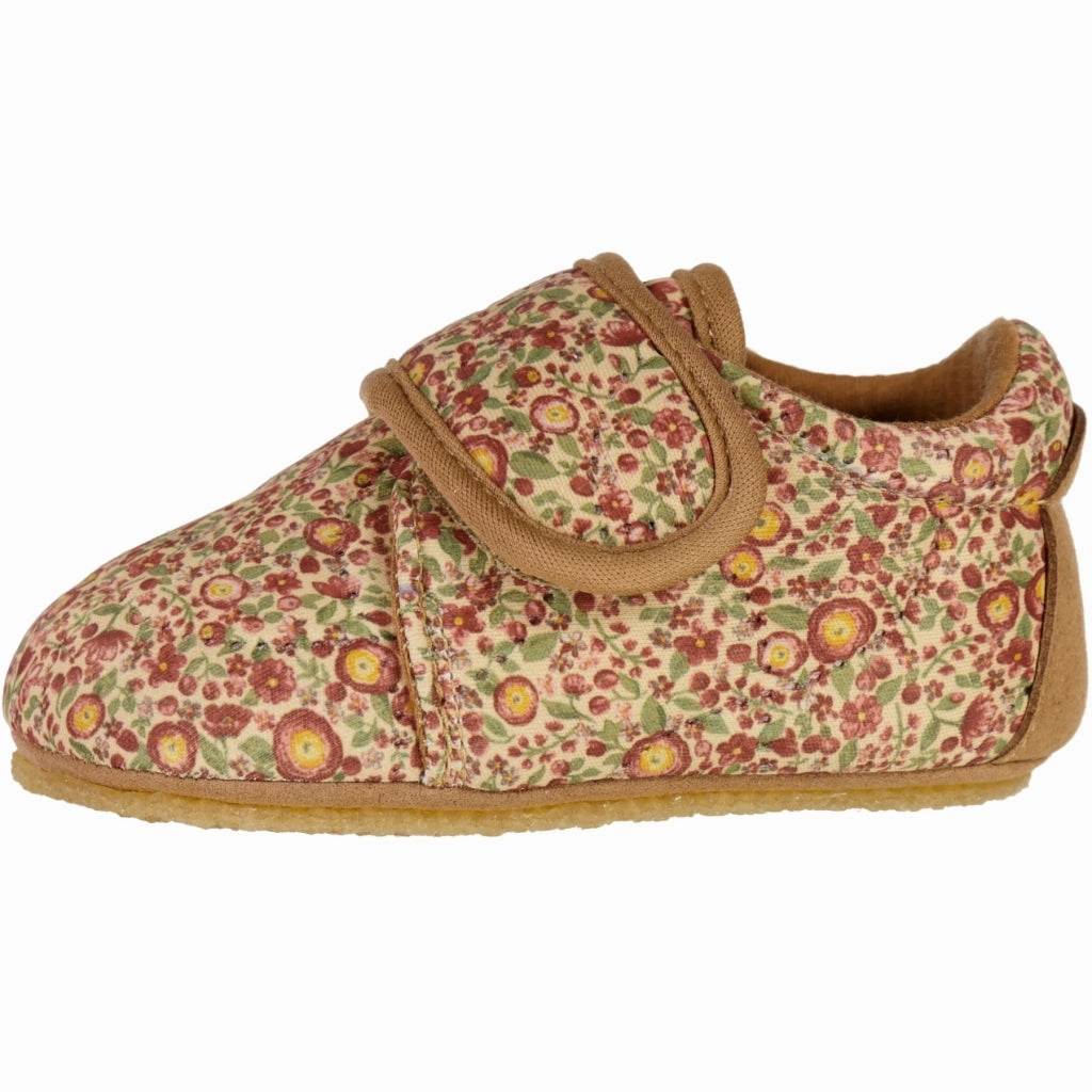 Brunch Look Sasha Thermo Home Shoe - barely beige flowers