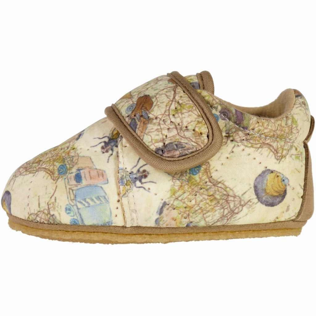 Sasha Thermo Home Shoe - holiday map Meadow Walk Spring Air