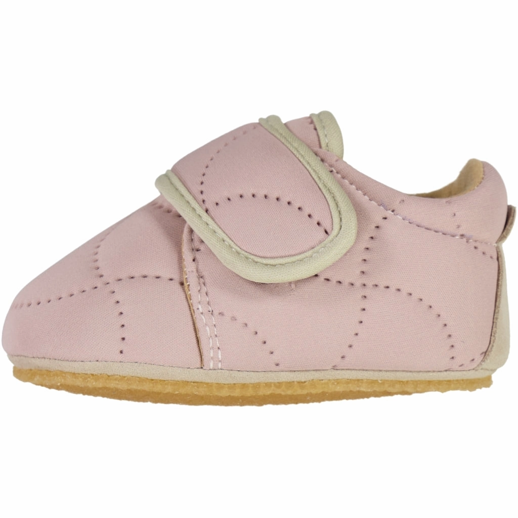 Button up Sasha Thermo Home Shoe - rose
