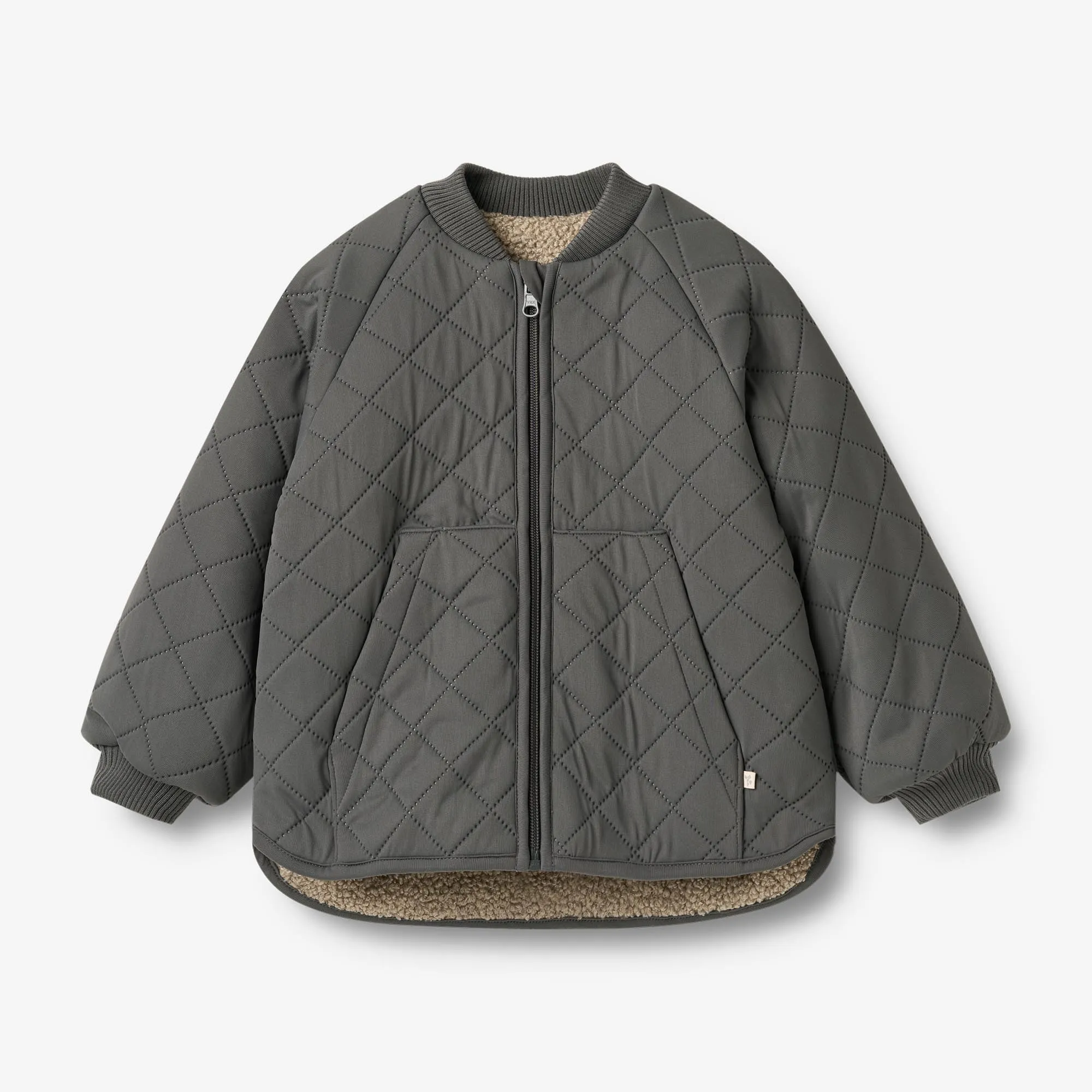 Reversible Thermo Jacket Lake - black sea Lightweight Material