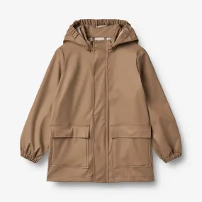 Clean Jacket Detail Go Anywhere Wear Rainwear Ollo jacket - hazel