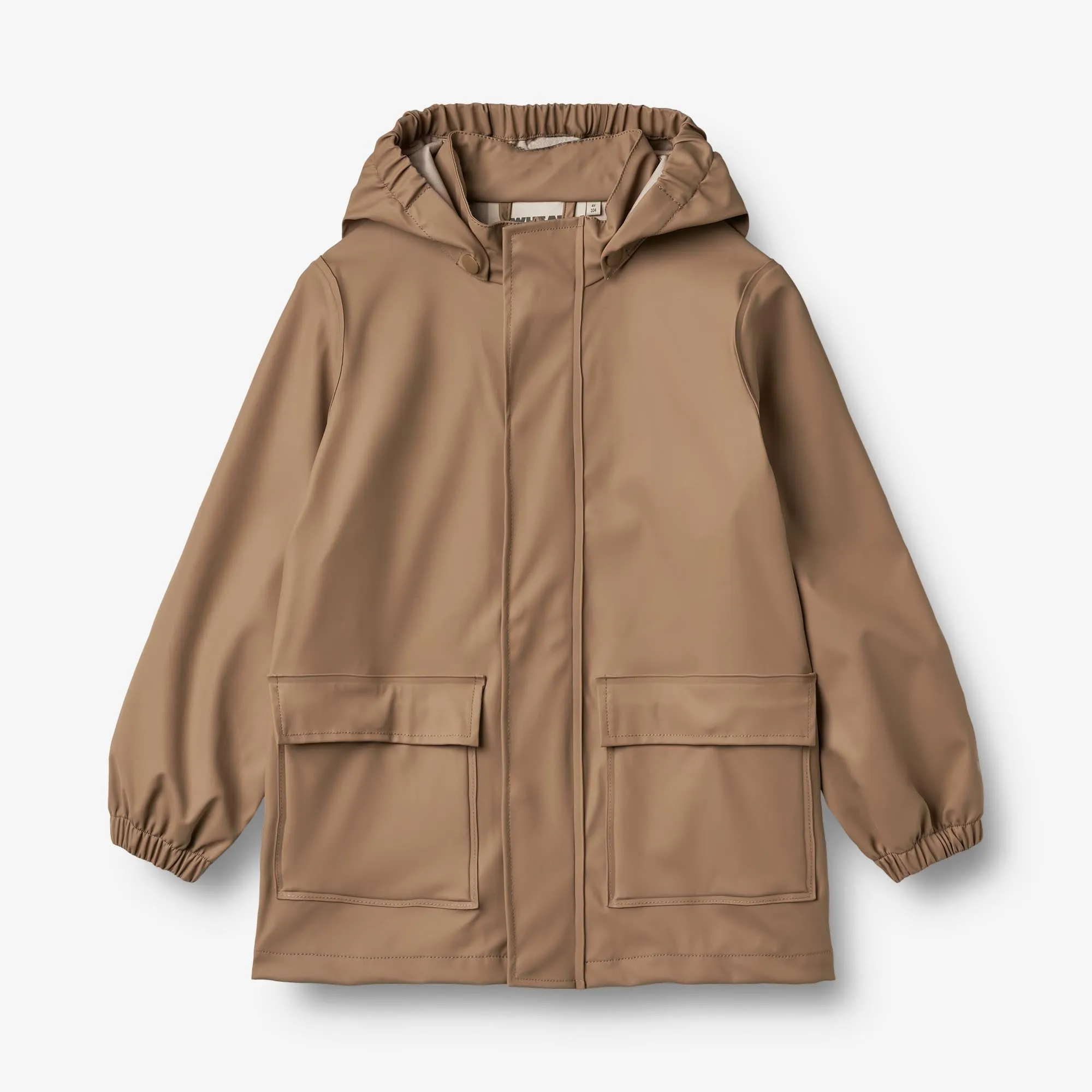 Double Breasted Rainwear Ollo jacket - hazel