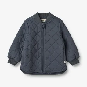 Thermo Jacket Loui | Baby - ink Ventilation Vents QuiltedPattern