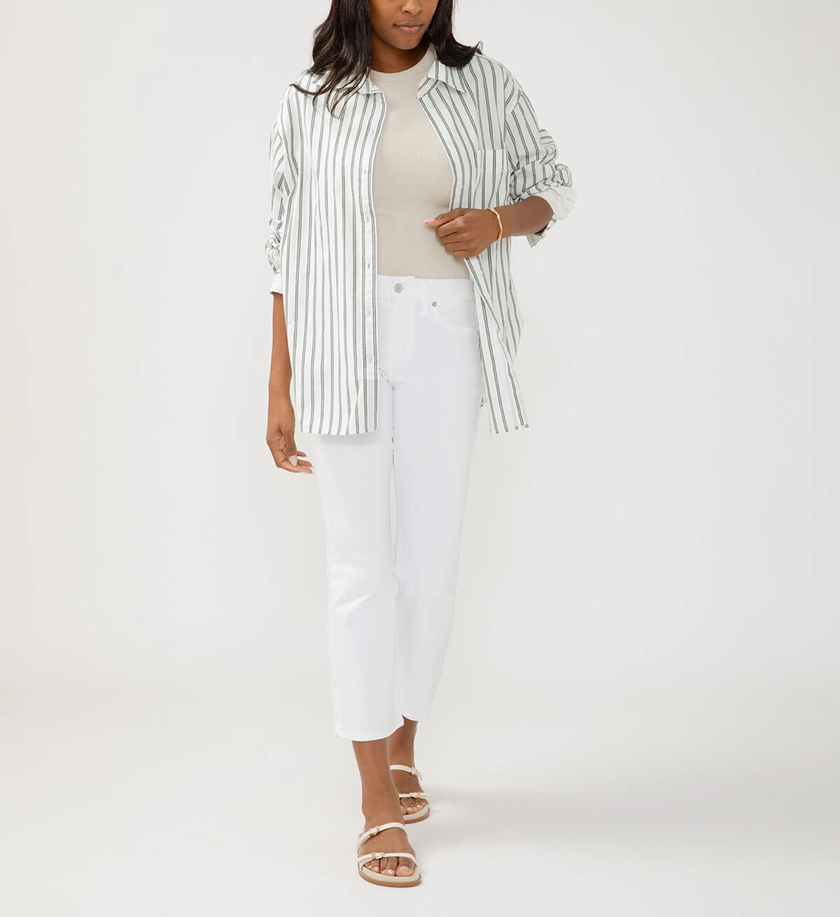 Silver Jeans Suki Mid Rise Kick Flare Luxe Stretch Jeans Flexible Knee Panels Slim Design