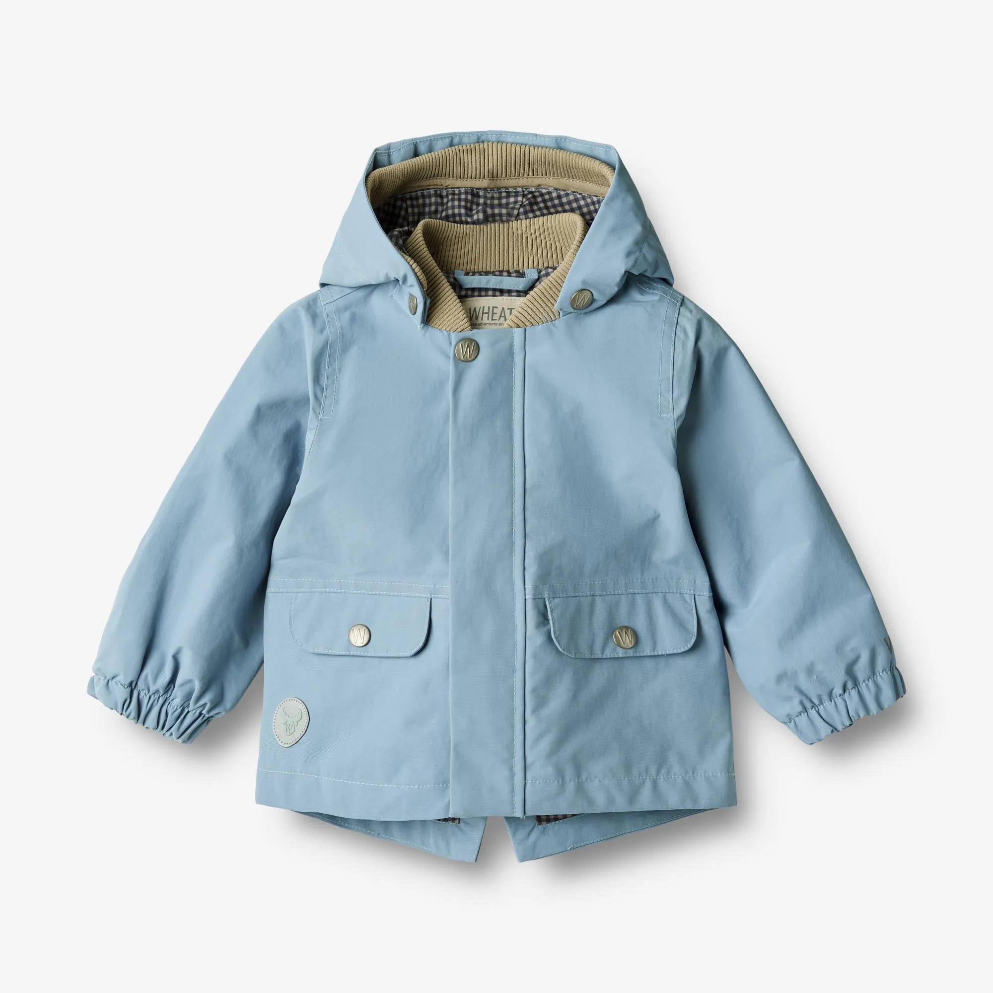Jacket Carlo Tech - blue lagoon Record Zippered Closure
