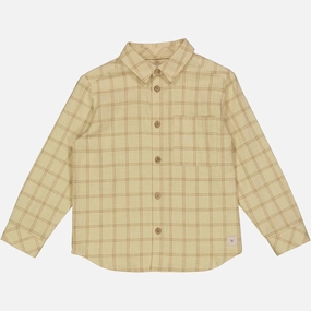 Shirt Lasse - buttermilk check Comfort Stretch