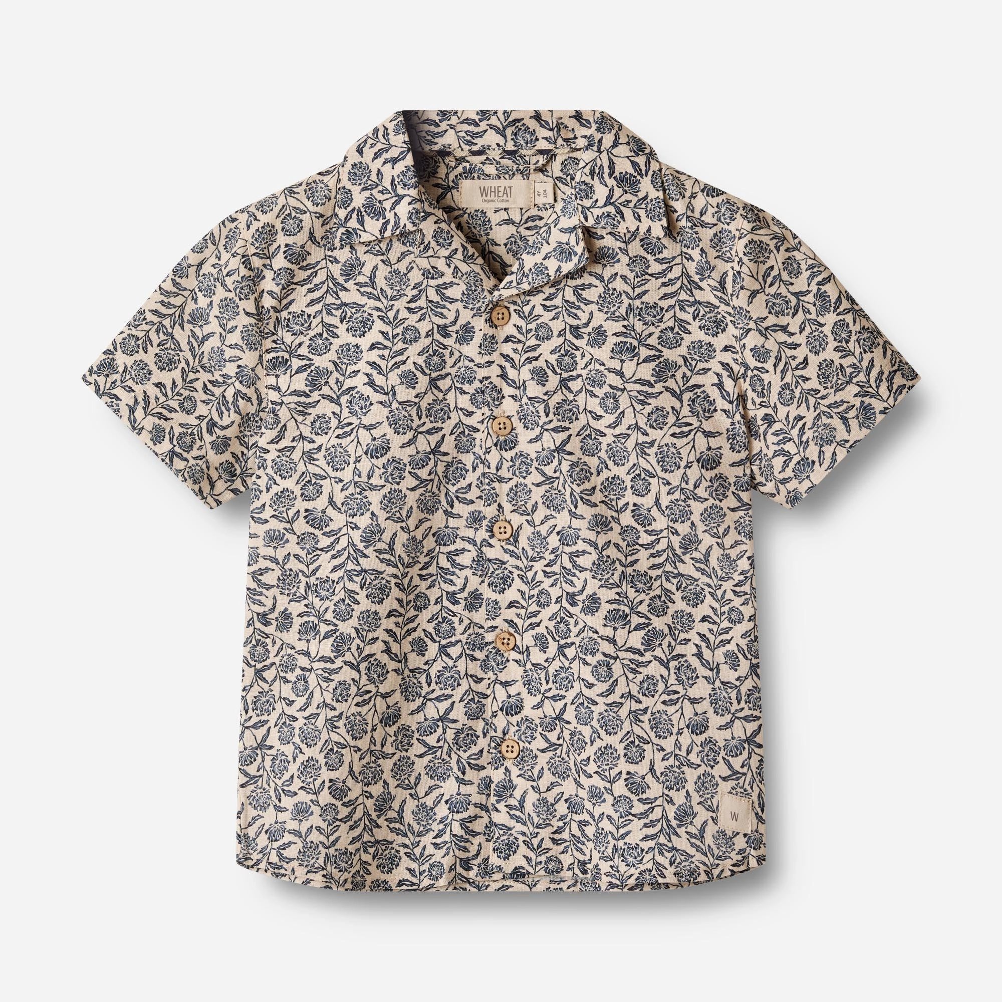 Relaxed Comfort Shirt S/S Anker - blue cornflowers