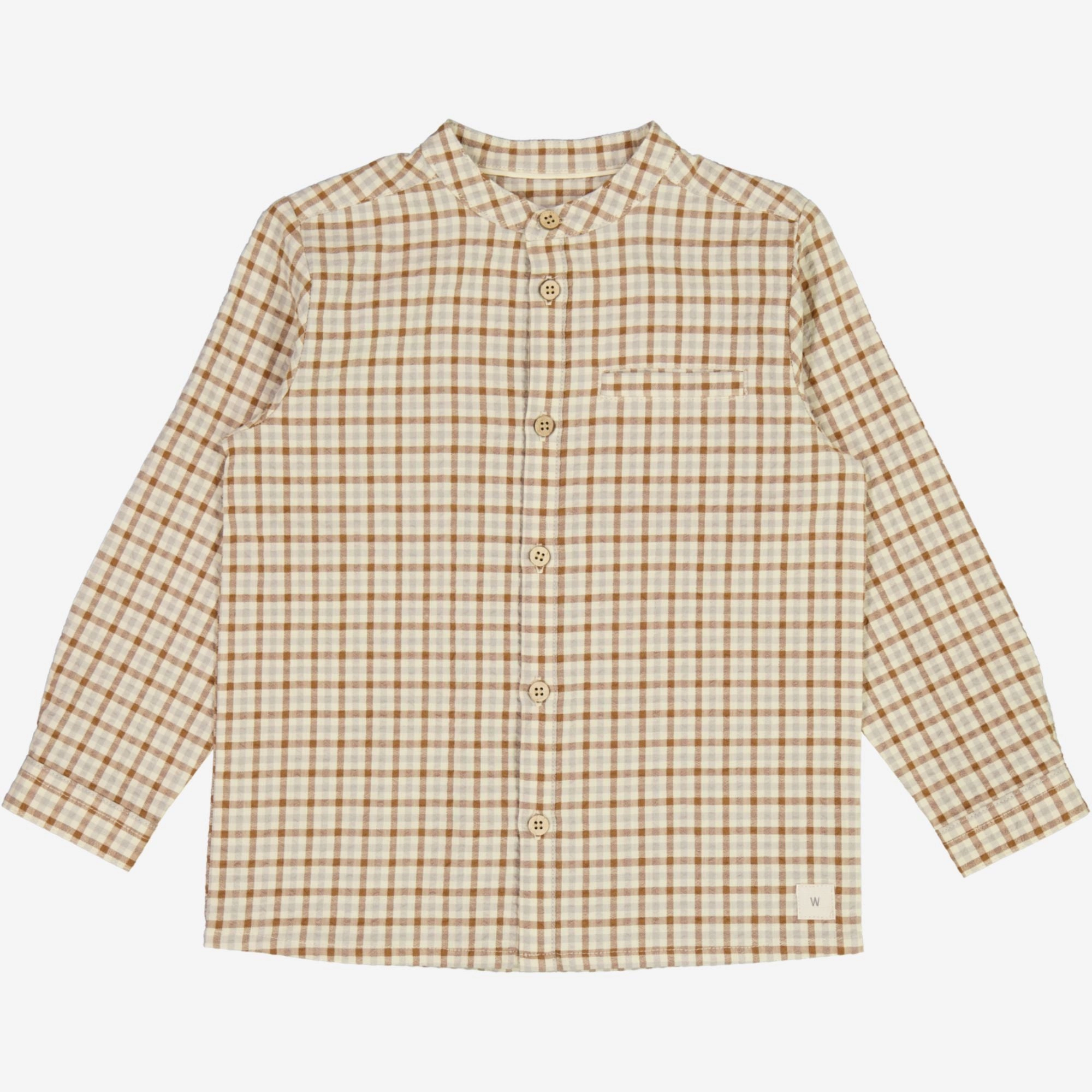Shirt Willum - golden dove check Comfy Wear