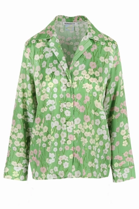 Pyjama Louis Blouse Relaxed Wear Unstructured Shoulder