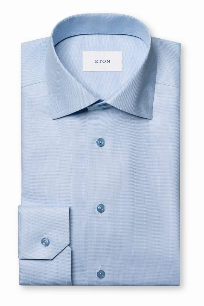 fade resistant color Slim Twill Shirt