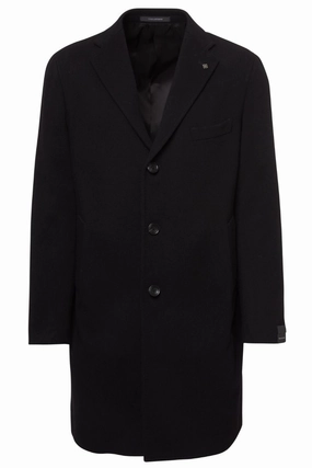 Slash Pocket Overcoat Subtle Color Tone LightweightConstruction