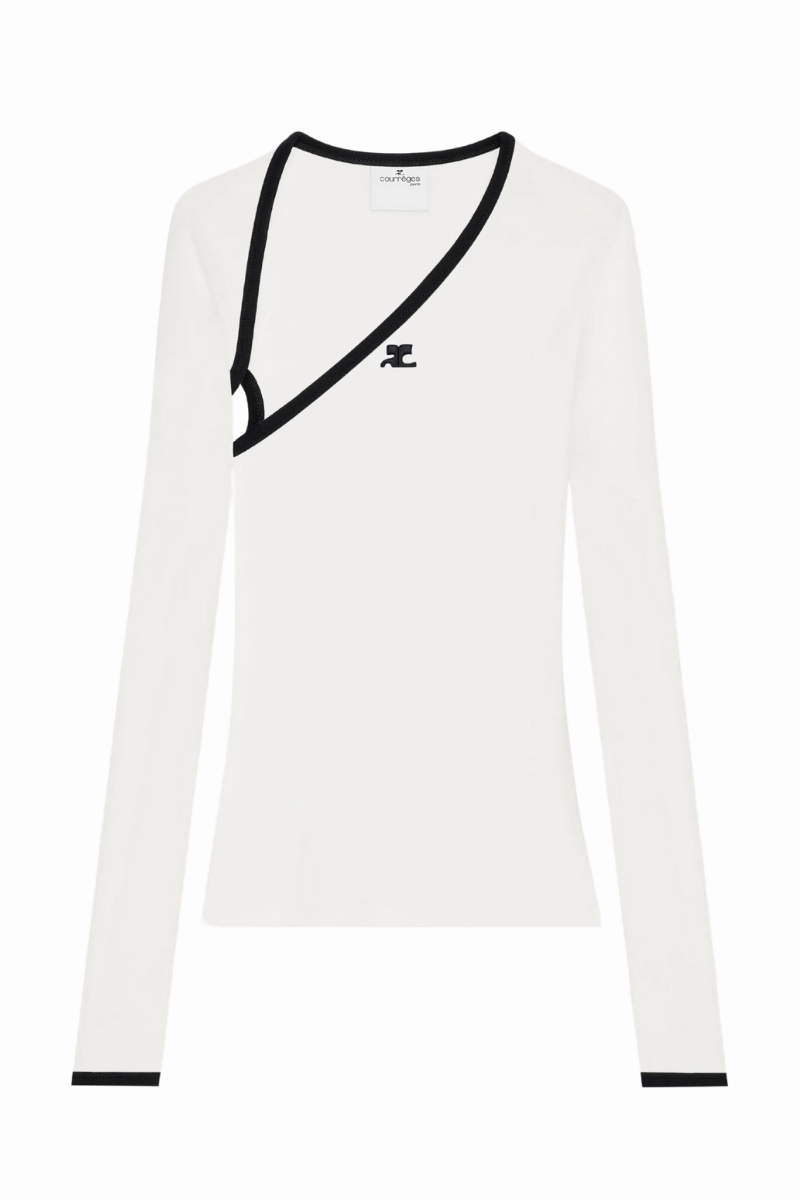 Modern Design Wicking Interlock Knit Slash T-Shirt