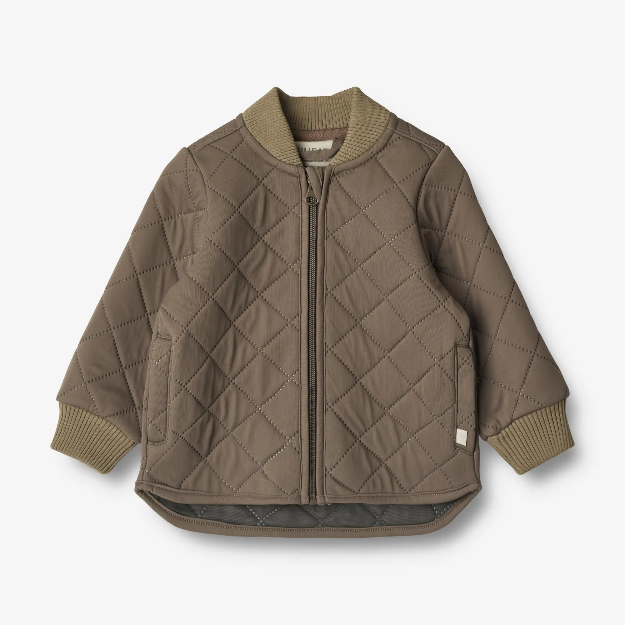 Reinforced Stitching Thermo Jacket Loui | Baby - stone