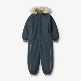 Magnetic Closures Ventilated Back Snowsuit Moe Tech - dark blue