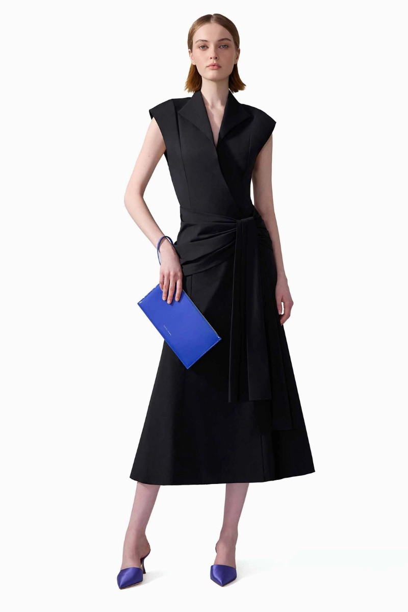 Movement Ready Sleeveless Wrap Dress