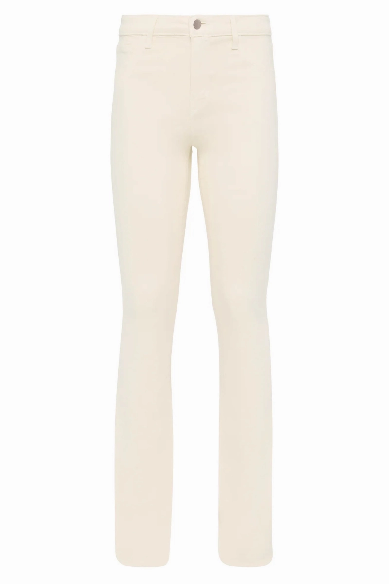 Selma Coated Bootcut Jean Shopping Day Street Fashion Textured Season Ready