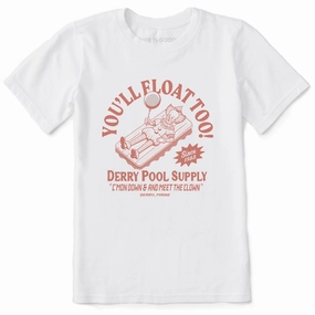 Yoga flexibility Sporty Layer Kids You'll Float Too! Short Sleeve Crusher Tee