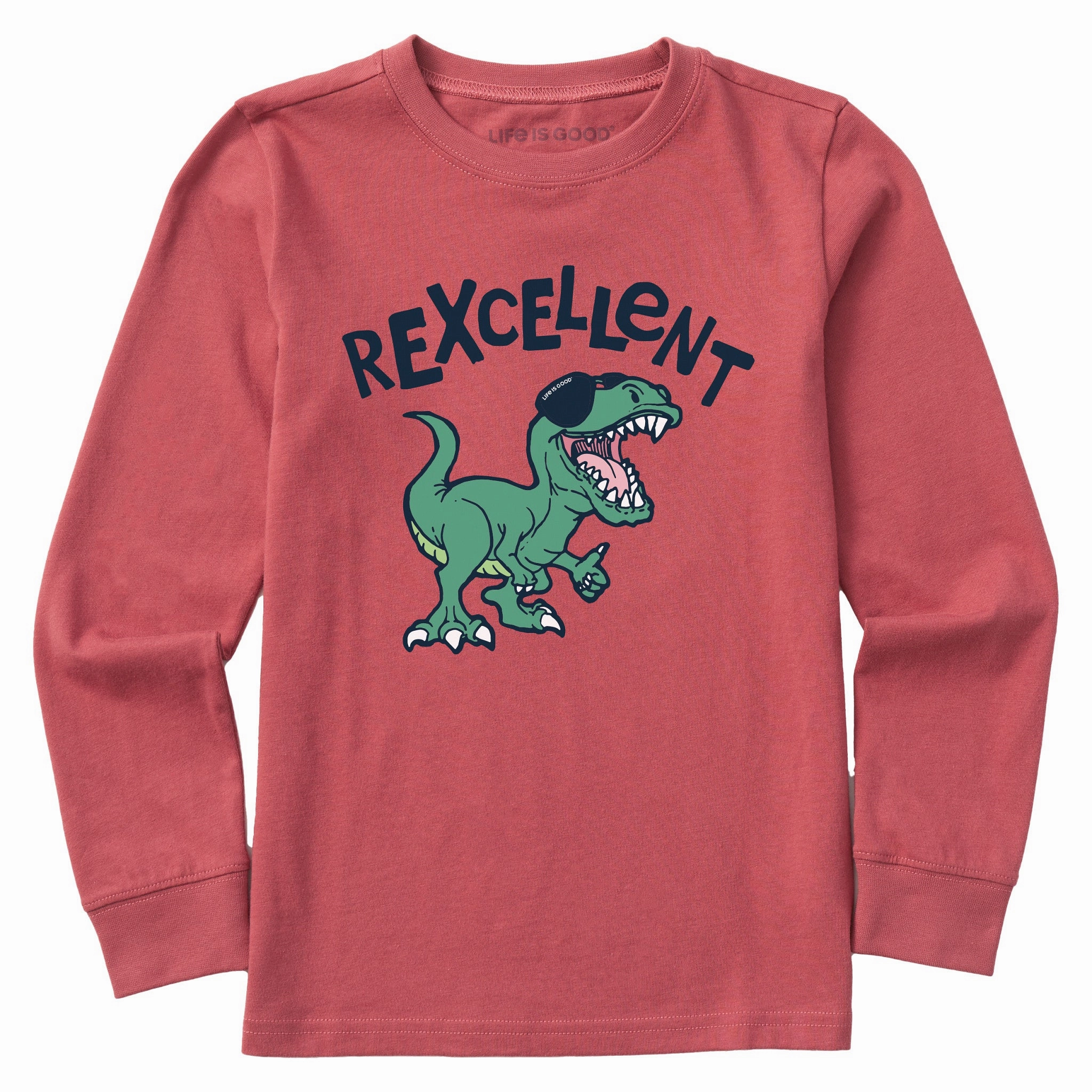 Cozy Design AllWeatherComfort Kids Rexcellent Long Sleeve Crusher Tee