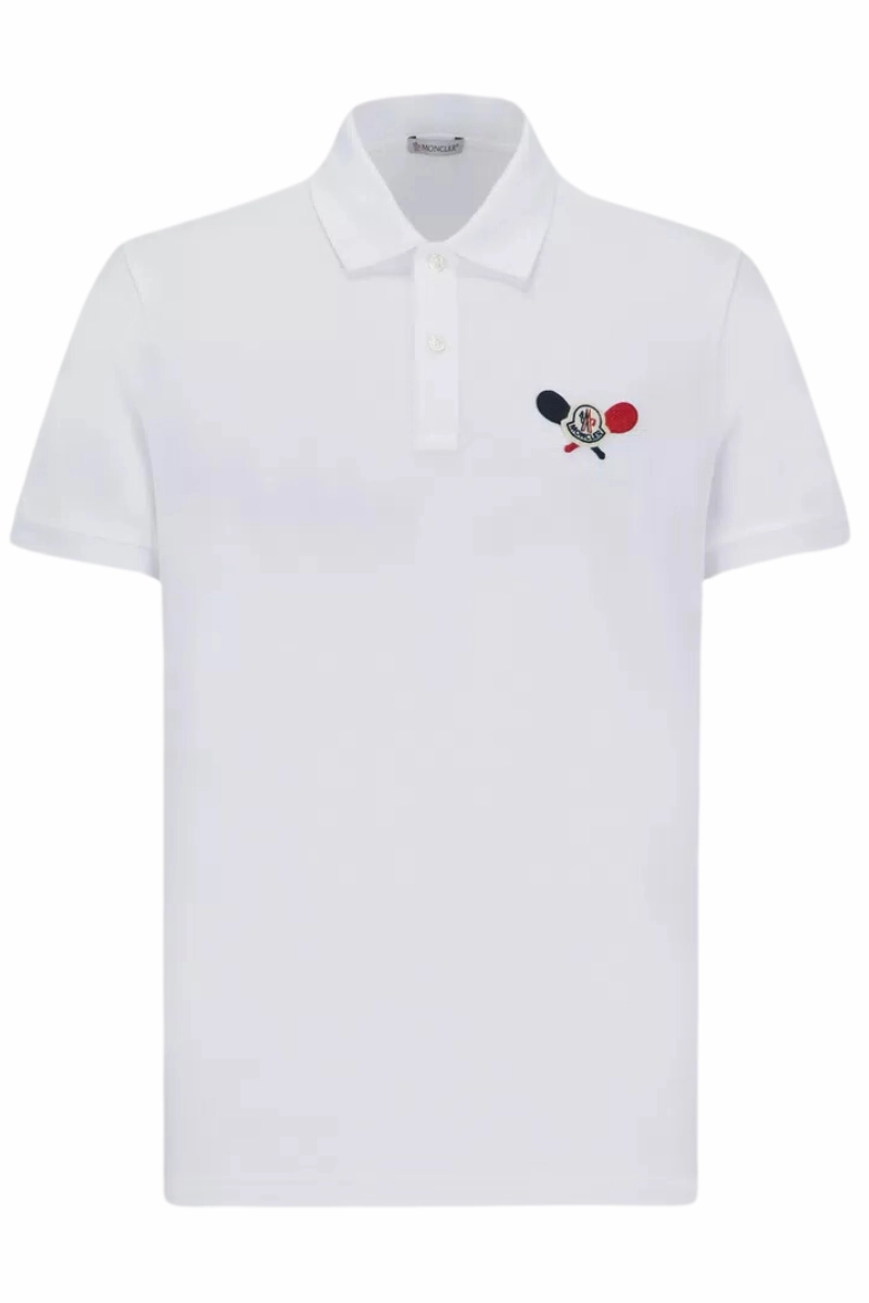 Flexible Fit Tennis Logo Patch Polo