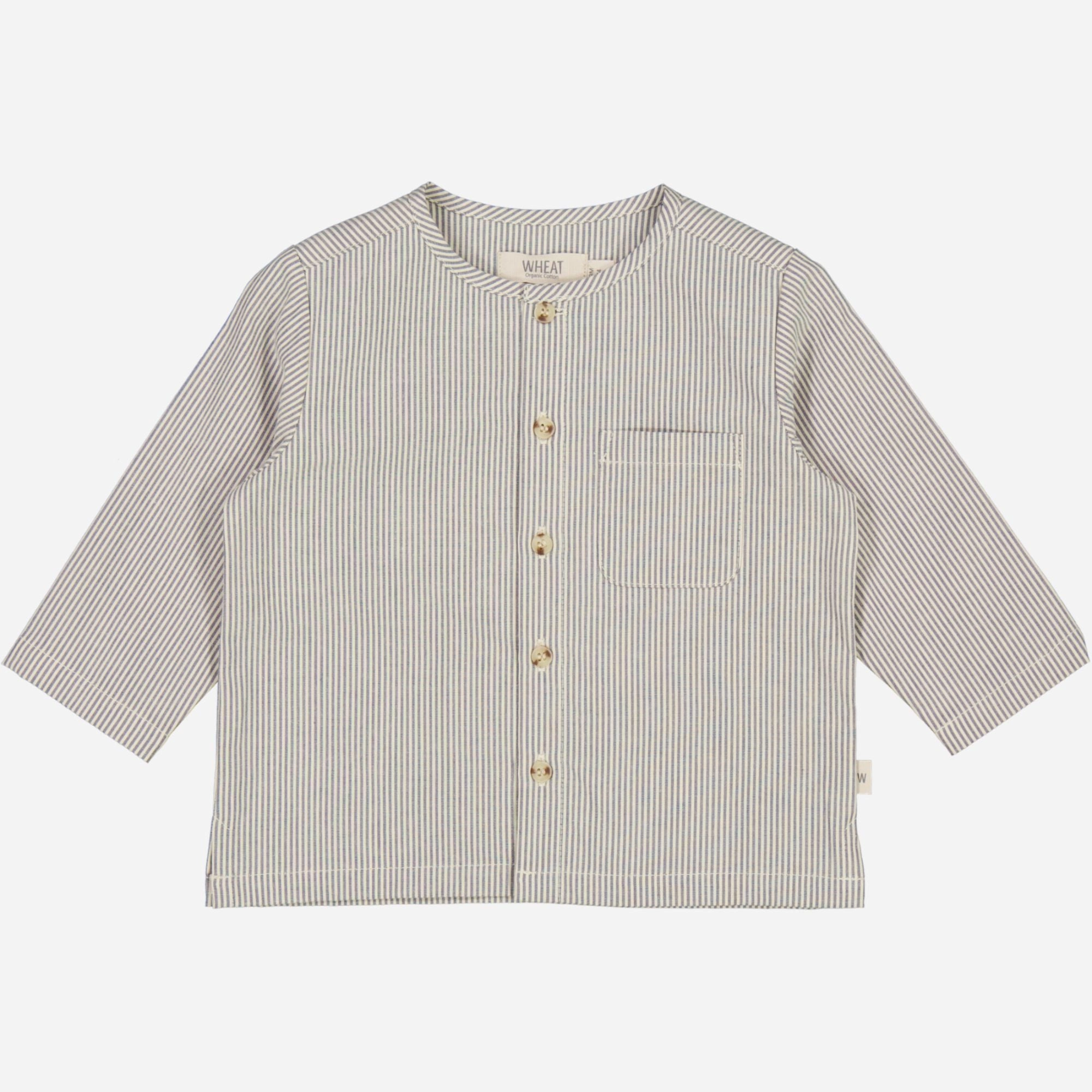 Runway Inspired Breathable Fit Shirt Jamie | Baby - classic blue stripe