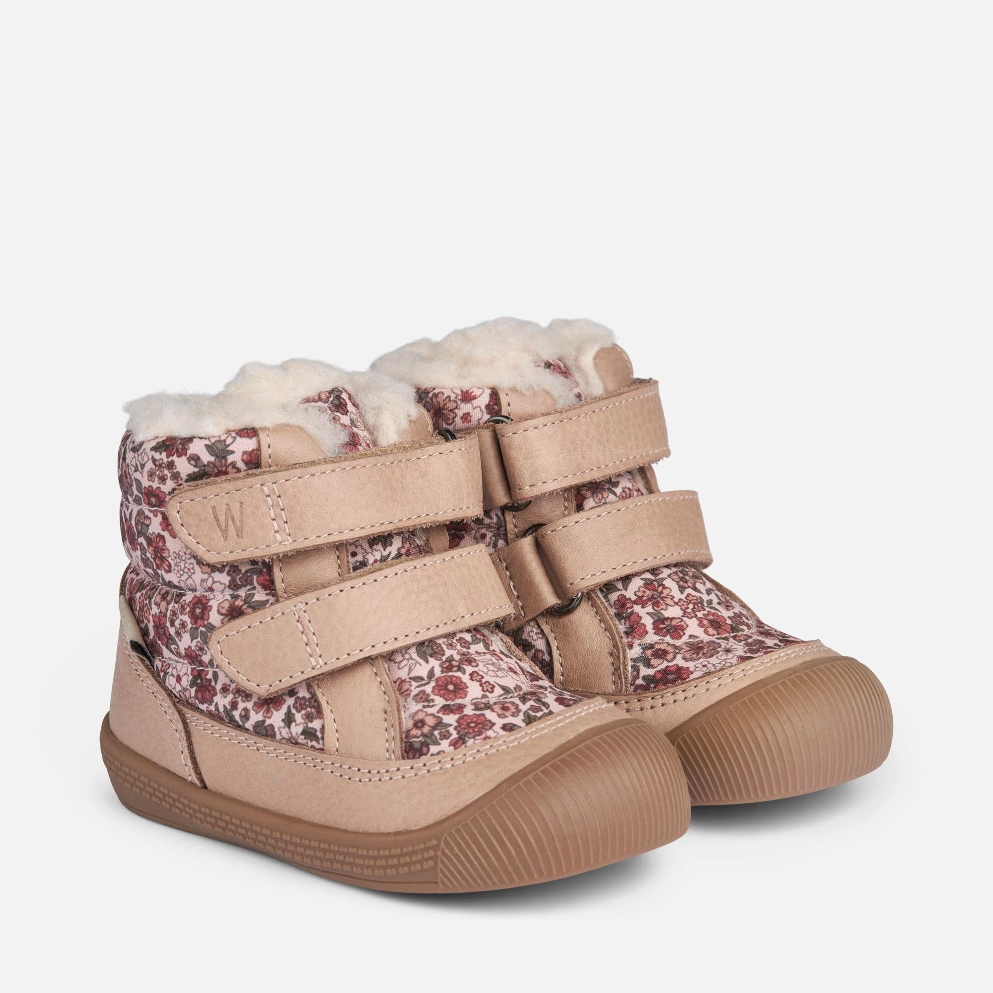 Daxi Wool Tex Print | Baby - rose dust flowers Snow Coverage