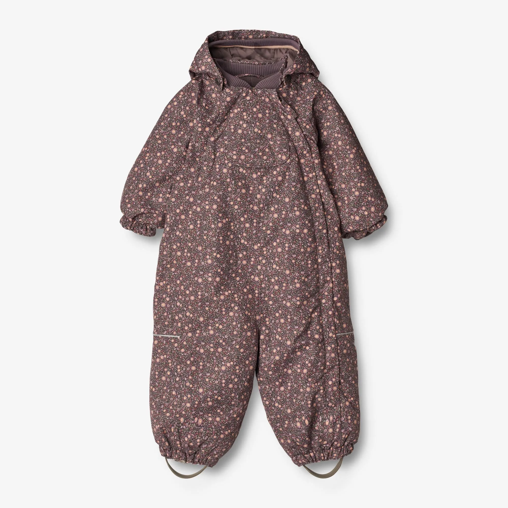 CompactPacking Snowsuit Adi Tech | Baby - eggplant buttercups