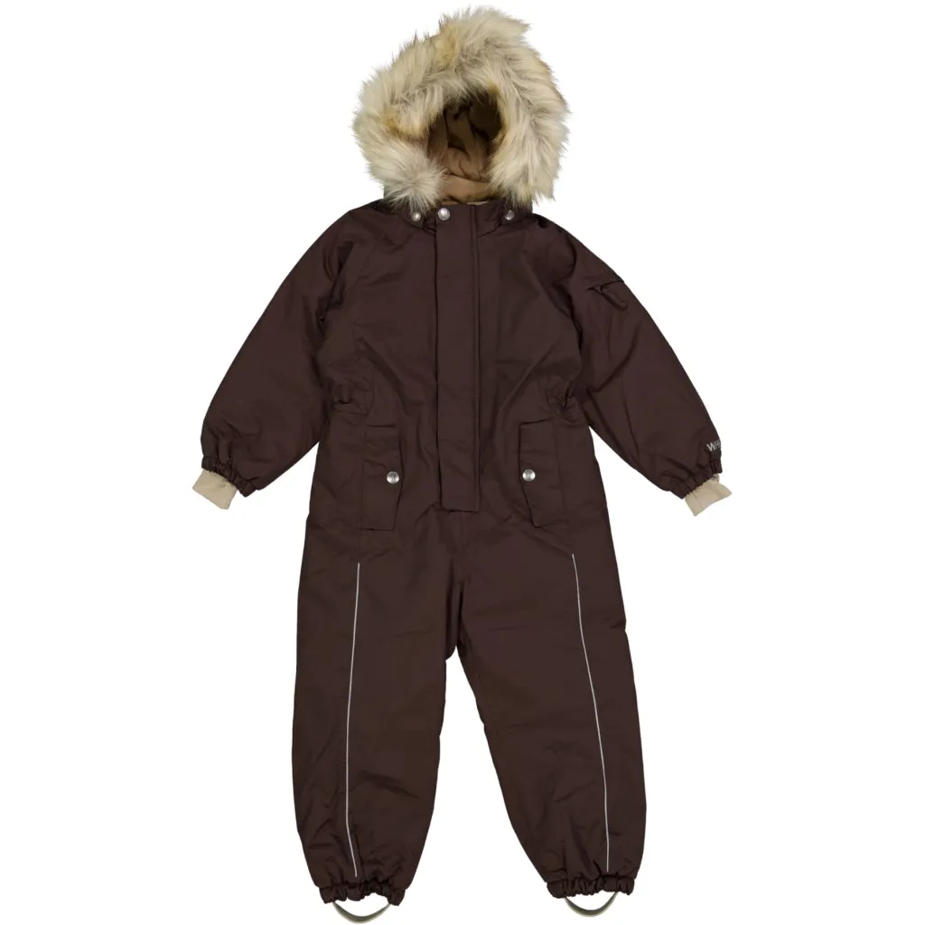 Snowsuit Moe Tech - espresso EcoFriendly Dye