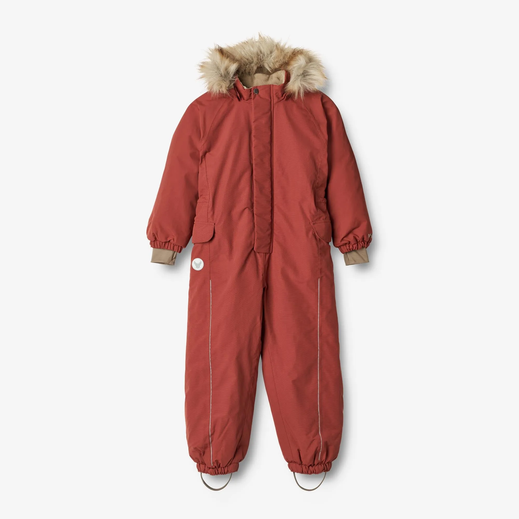 Snowsuit Moe Tech - red Double Layered Thermal Insulated