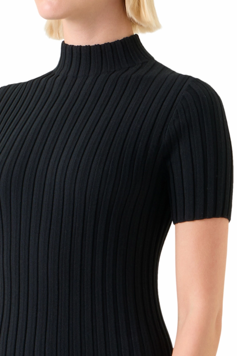 Layering Essential Mock Neck Knit Sweater
