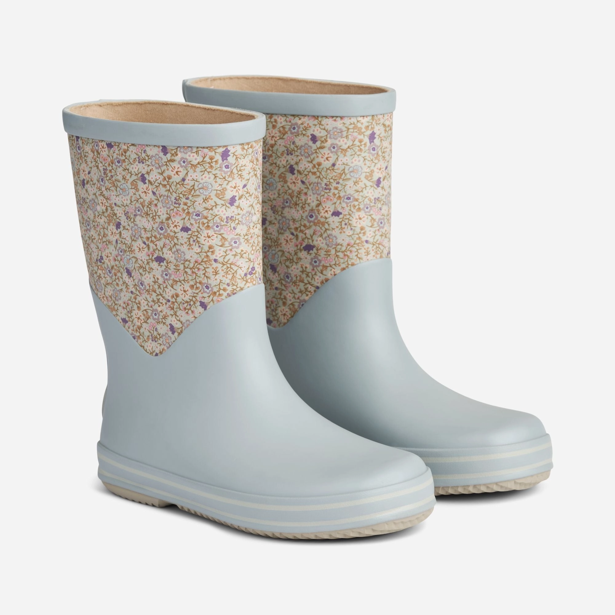 Juno Rubber Boot Print - highrise flowers Waterproof Function