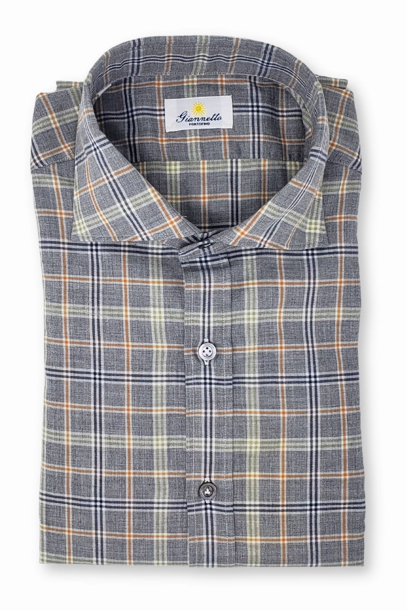 Grey Blue Plaid Shirt product weekday wear practicality