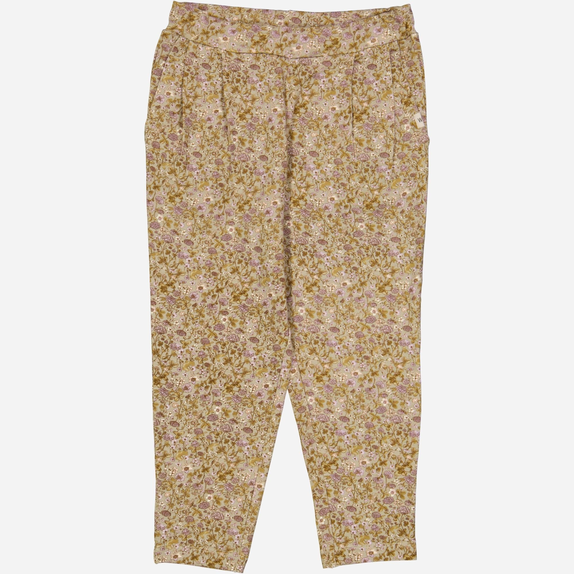 Soft Pants Ejsa - fossil flowers Non Restrictive Adjustable Fit