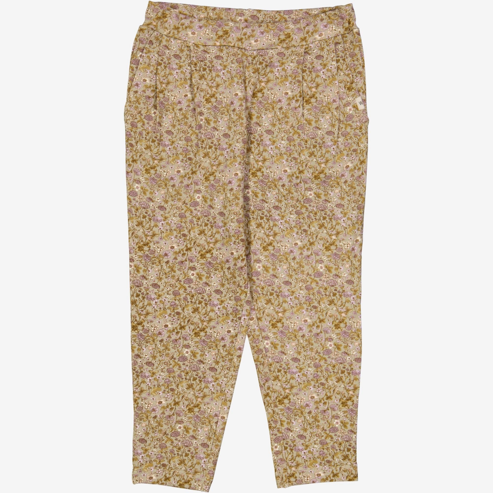 Relaxed Design Moisture Management Soft Pants Ejsa - fossil flowers