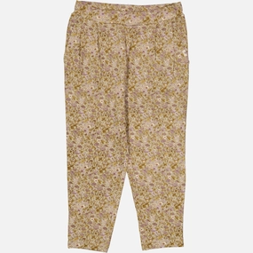 Relaxed Design Moisture Management Soft Pants Ejsa - fossil flowers