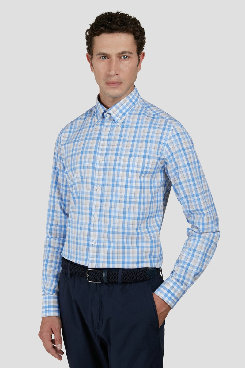 Thermal Lining product personalization Soft Touch Check Shirt