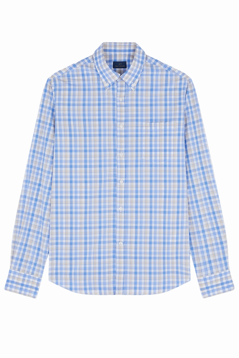 Gym Essential product formal casual harmony Soft Touch Check Shirt