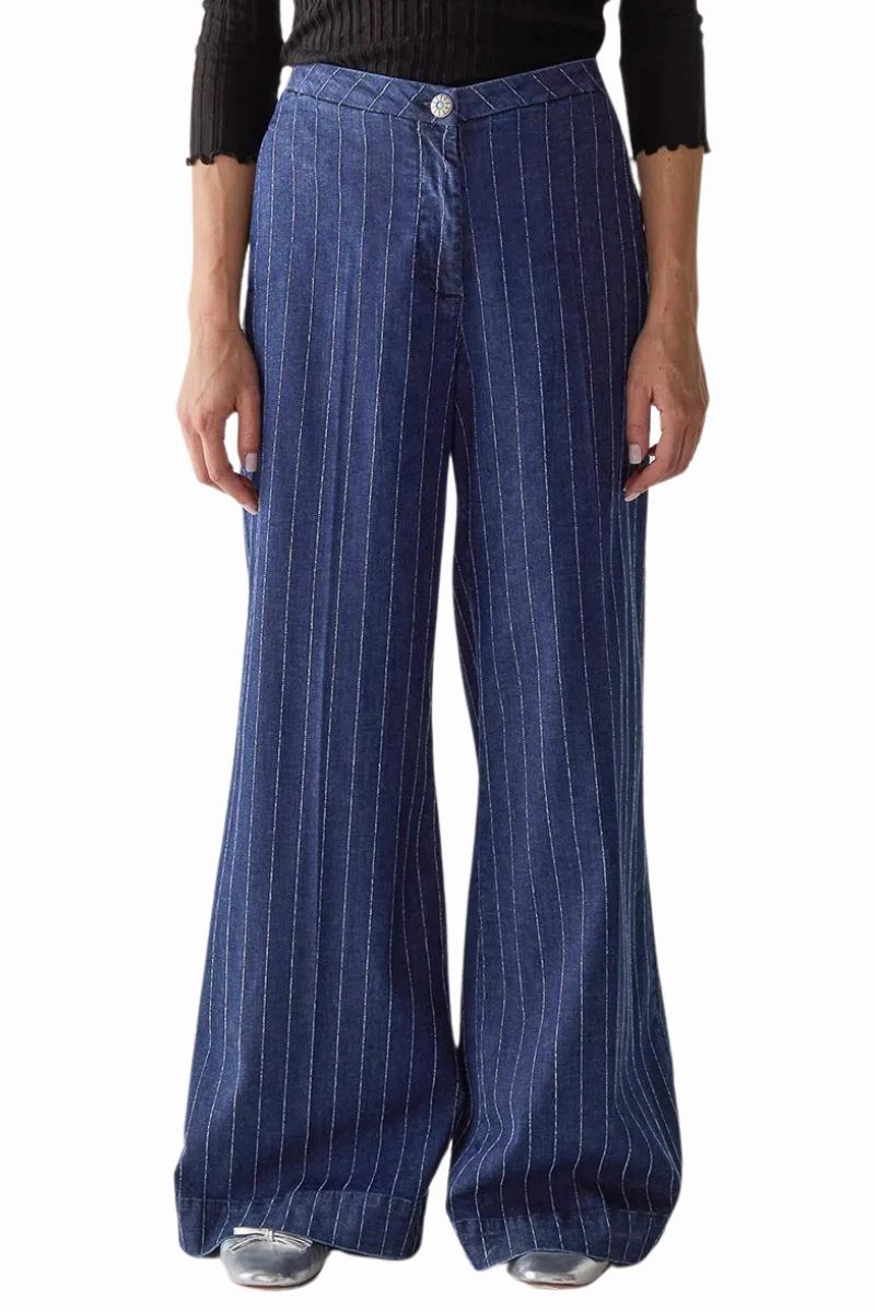 Travel Light Pinstripe Chino Jeans